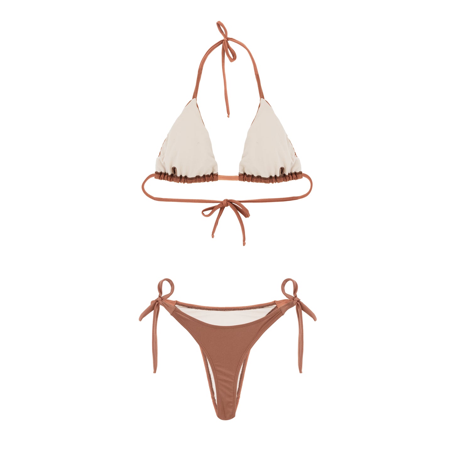 LICURI Tie Sides Cheeky Bottoms - On The Lo Swimwear