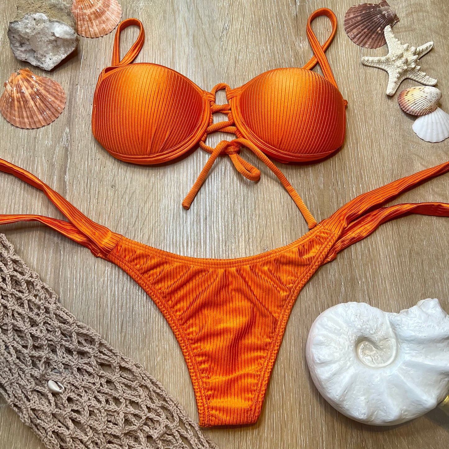 LaniKai Lace Push-Up Top - On The Lo Swimwear