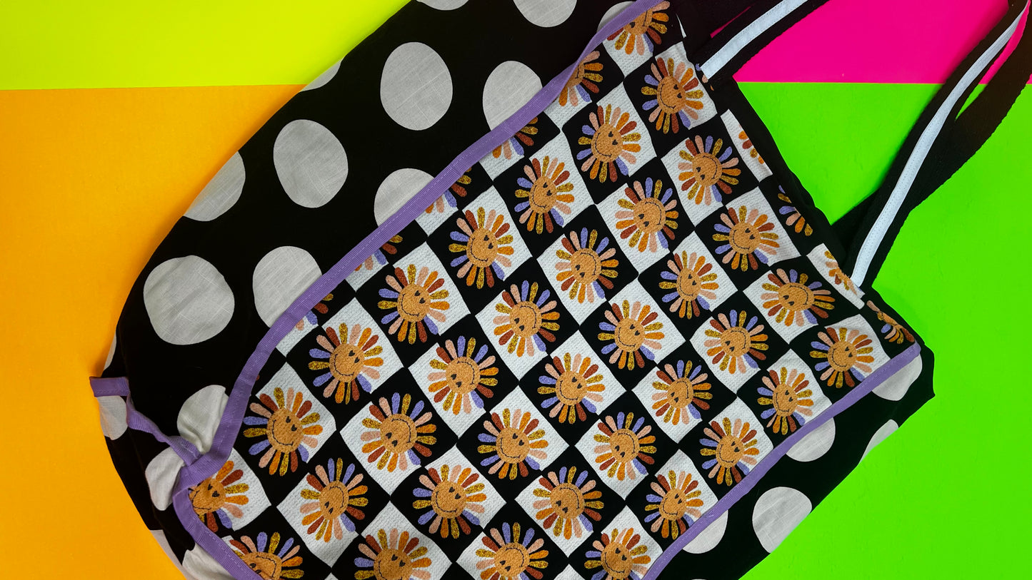 OTL x Camila Collab Tote Bags- Sunshine Design - On The Lo Swimwear
