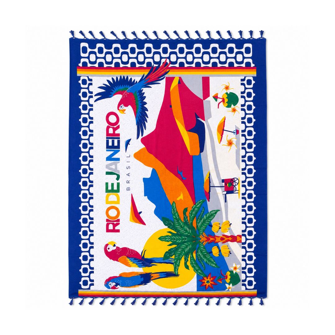 Rainbow Rio De Janeiro Canga/Sarong
