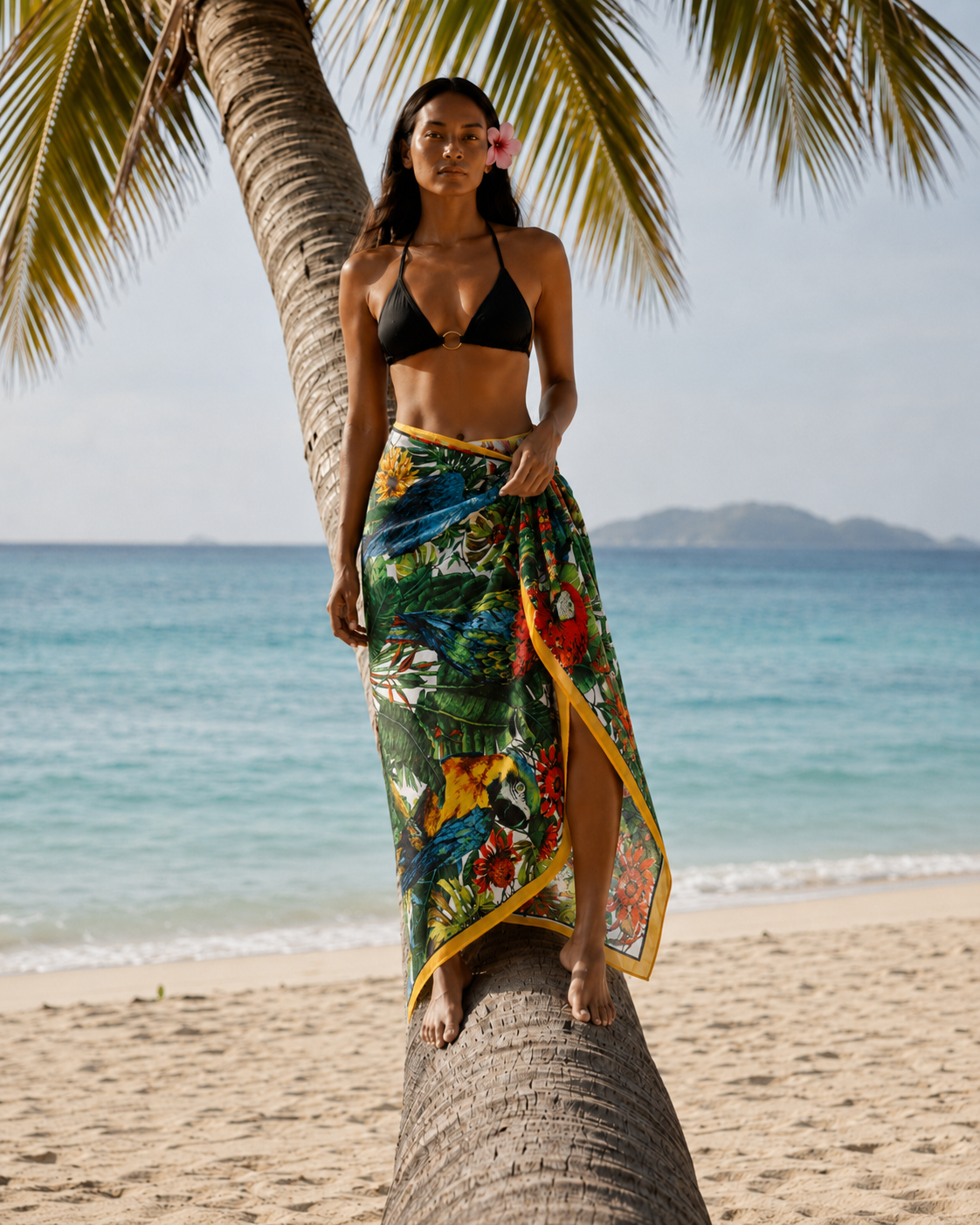 Rainforest Canga/Sarong - On The Lo Swimwear