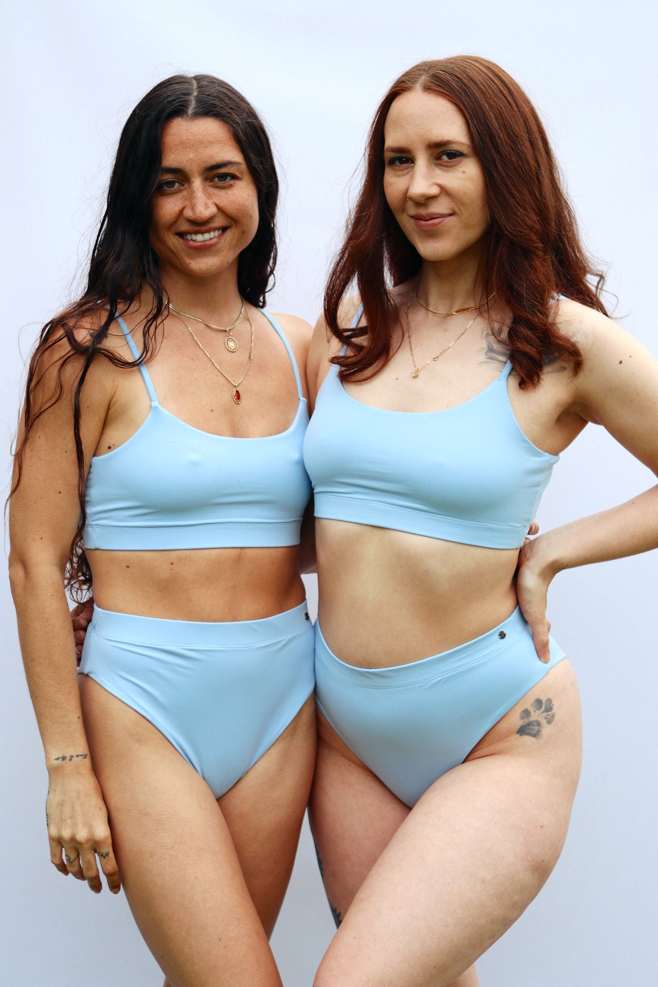 Linze Bottoms in Blue Bell - On The Lo Swimwear