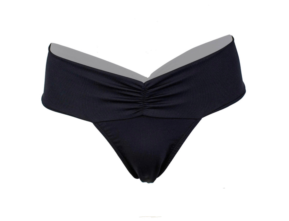 Classic High-Waisted Bikini Bottoms - On The Lo Swimwear