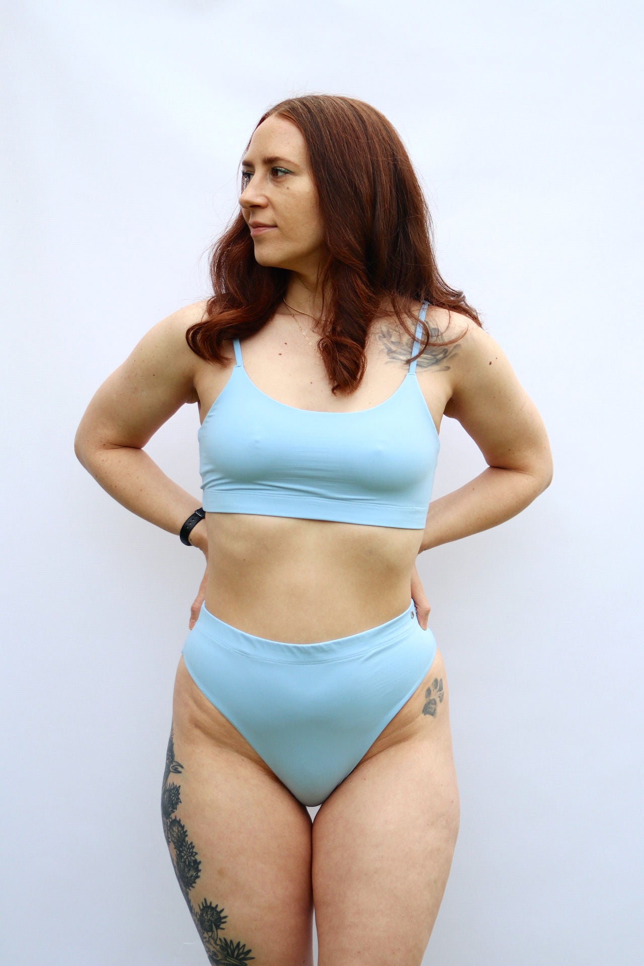 Linze Bottoms in Blue Bell - On The Lo Swimwear