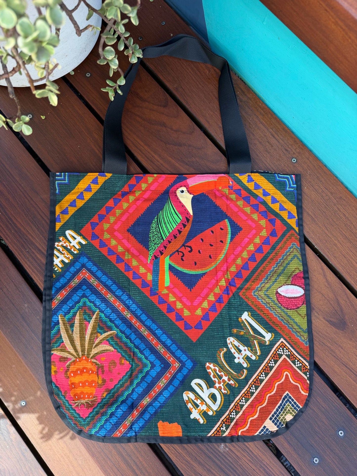 Bolsa Abacaxi = Pineapple Tote Bag - On The Lo Swimwear