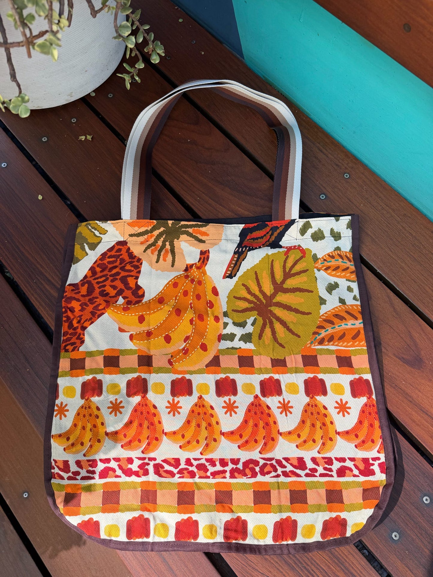 Bolsa Verão Brasileiro = Brazilian Summer Tote Bag - On The Lo Swimwear