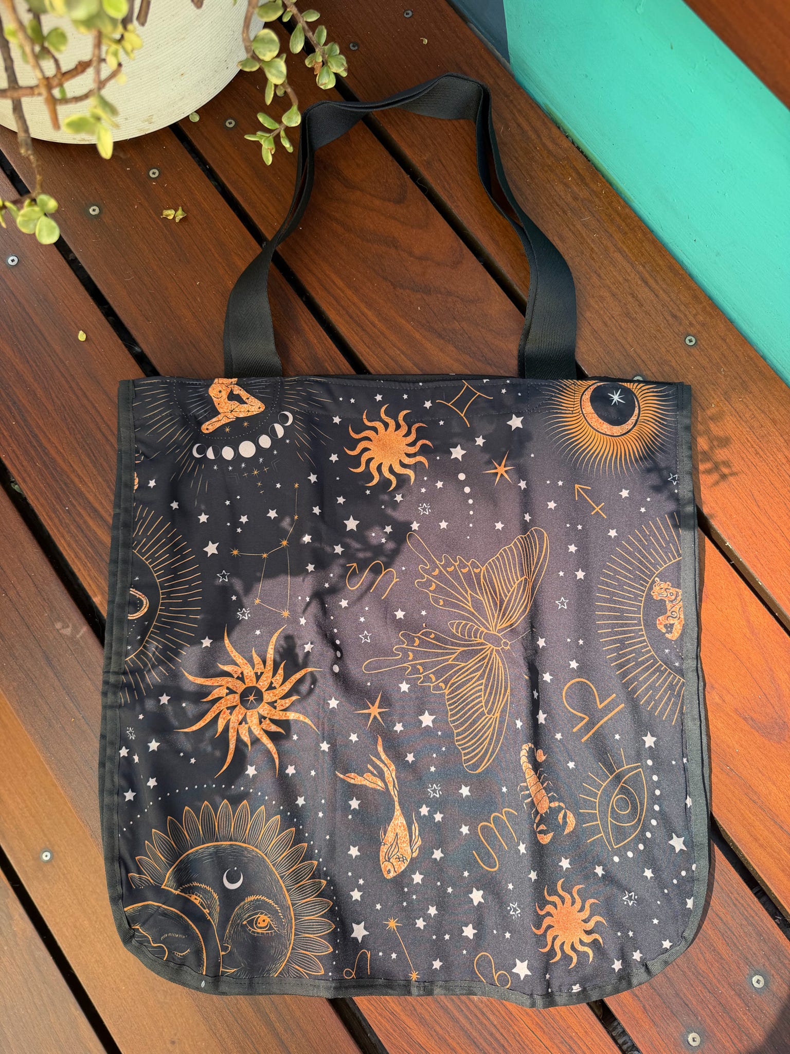 Bolsa Alto Astral = Zodiac Goddess Tote Bag - On The Lo Swimwear
