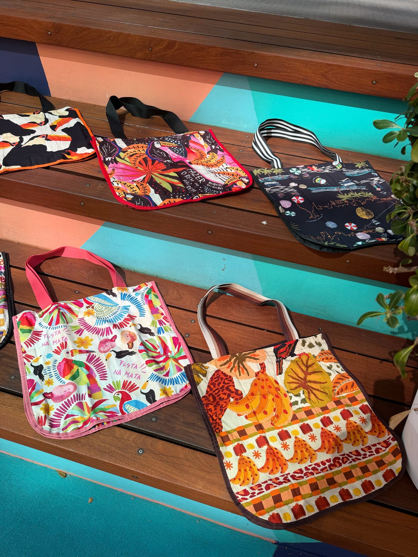 Bolsa Noite no Rio = Night in Rio Tote Bag - On The Lo Swimwear