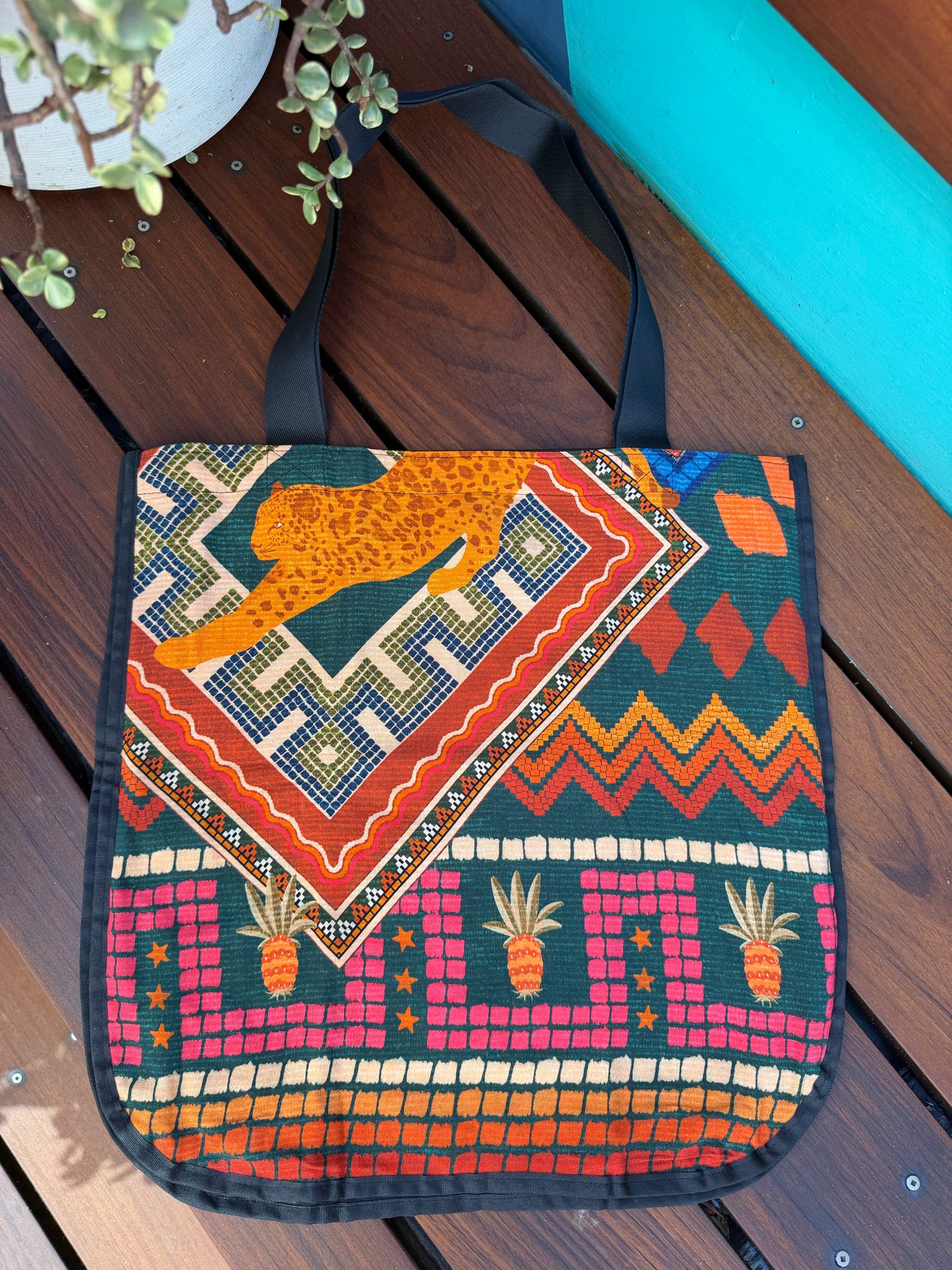 Bolsa Deusa Brasileira = Brazilian Goddess Tote Bag - On The Lo Swimwear