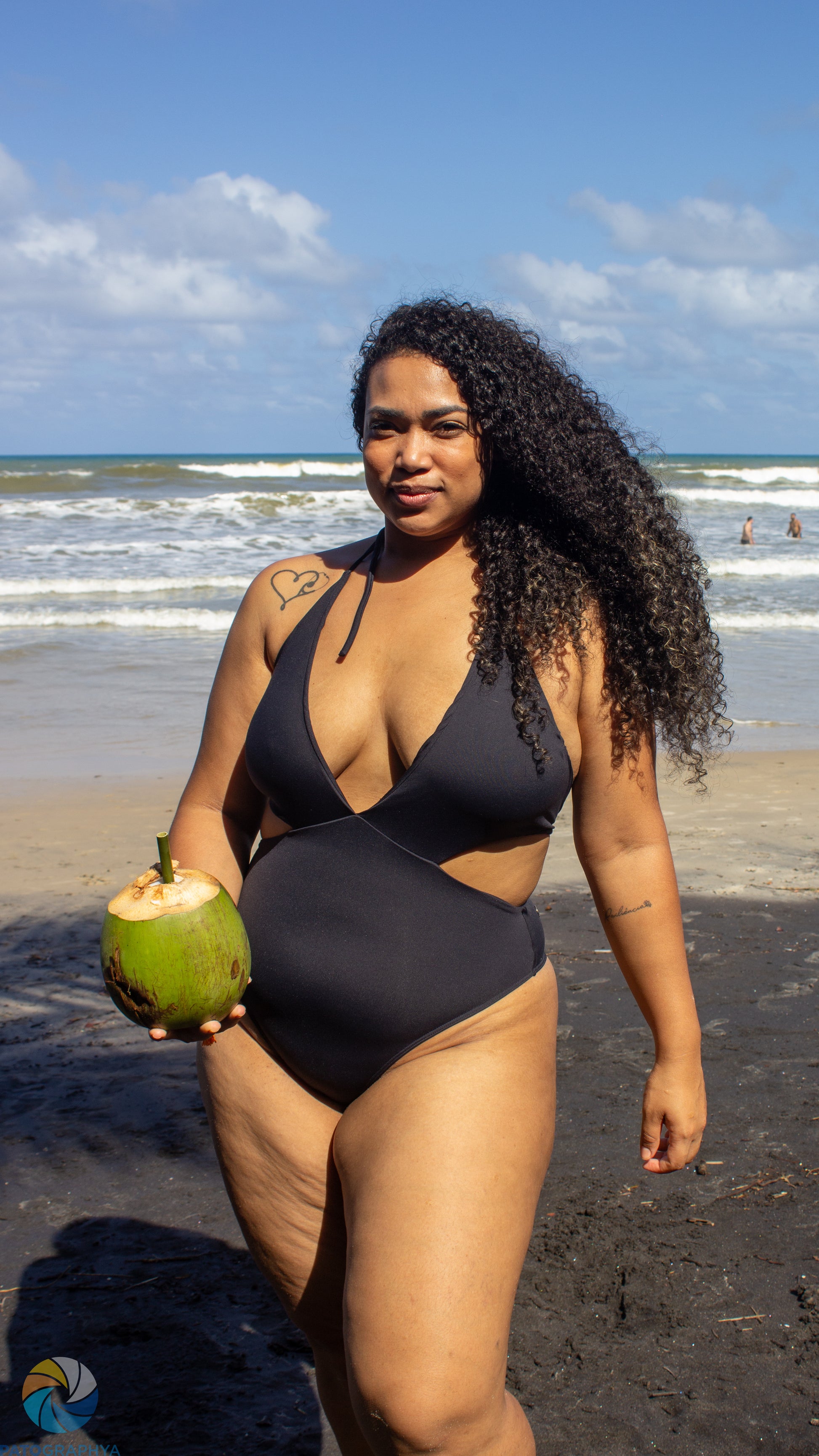 Waikiki Bodysuit/One Piece- Black - On The Lo Swimwear