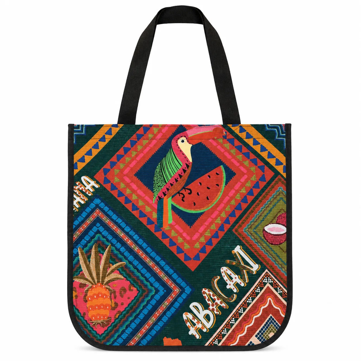 Bolsa Abacaxi = Pineapple Tote Bag