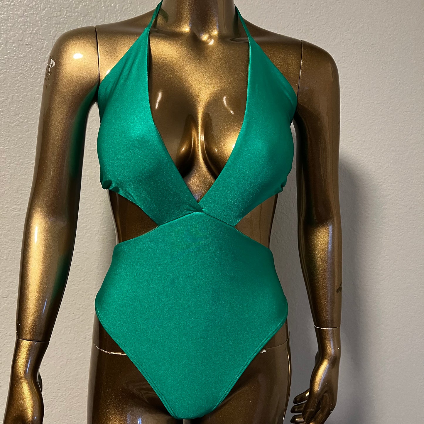 Waikiki Bodysuit/One Piece- Emerald Green - On The Lo Swimwear
