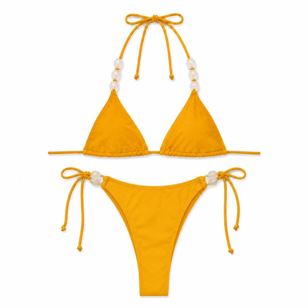 SOL DOURADO TIE SIDE BOTTOMS - On The Lo Swimwear