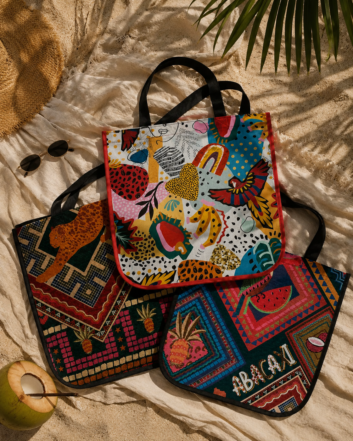 Bolsa Deusa Brasileira = Brazilian Goddess Tote Bag - On The Lo Swimwear