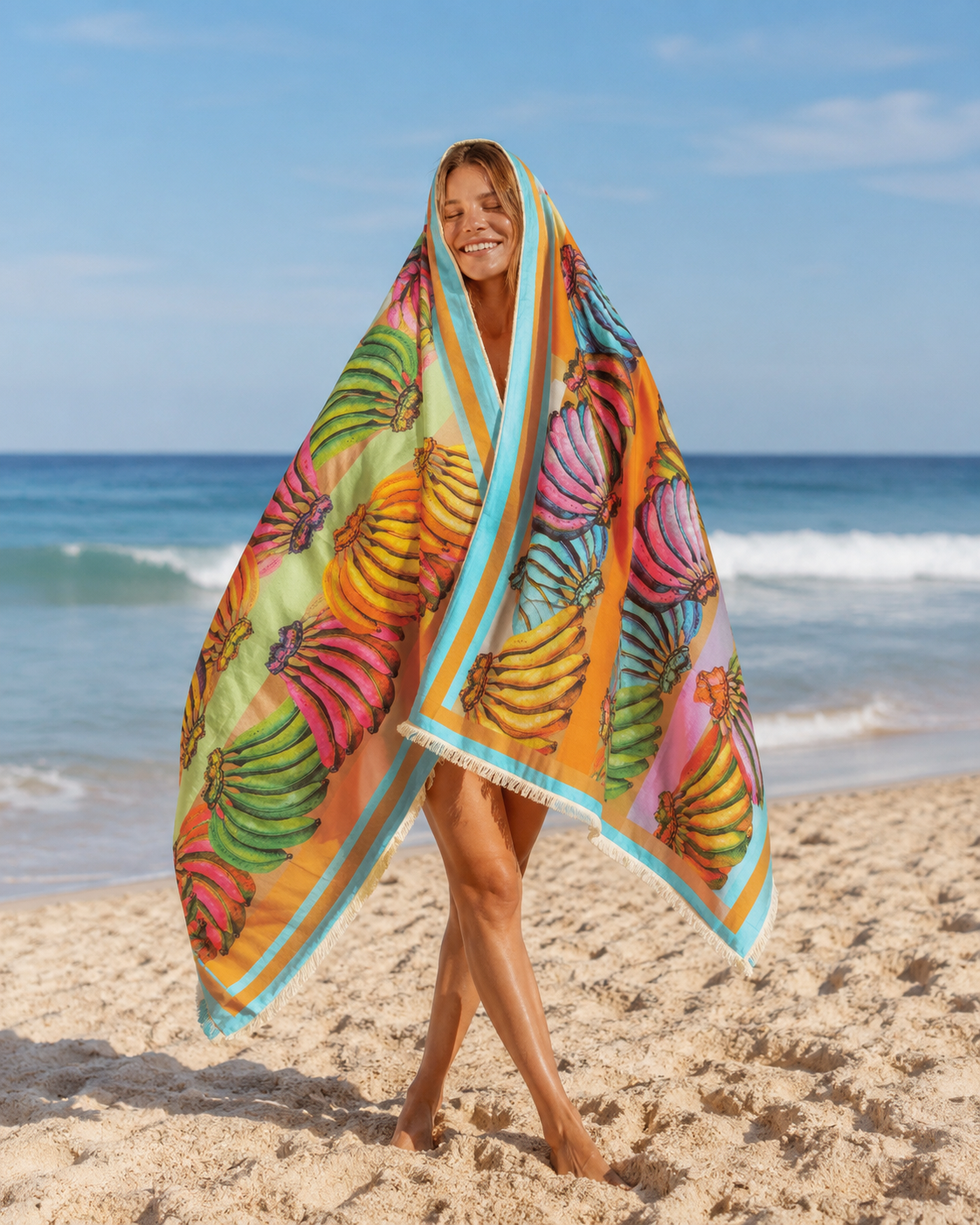 Banana Canga/Sarong - On The Lo Swimwear