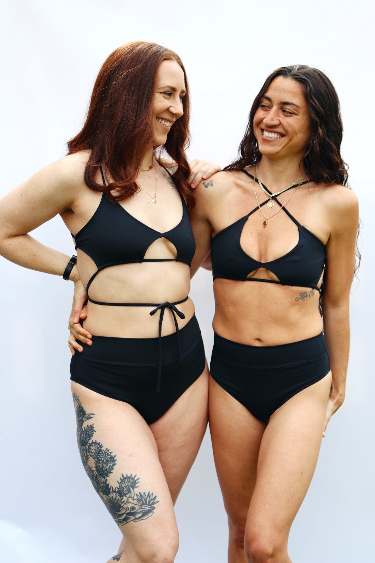 Cutout Wrap Top - On The Lo Swimwear