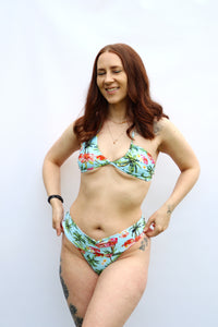Tear Drop Bikini Top - On The Lo Swimwear