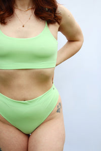 Linze Top in Fern - On The Lo Swimwear